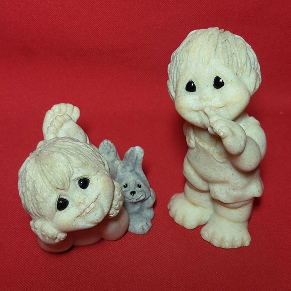 VTG Quarry Kids Rita & Roger Daydreamin &  Willy Be Mine Second Nature Designs 2 - Picture 12 of 13